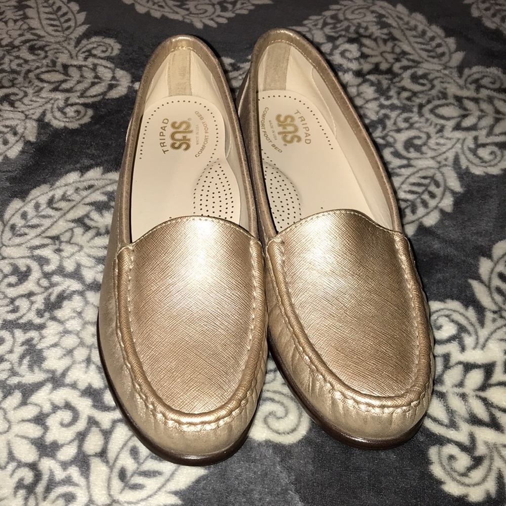 SAS Simplify Lusso/Gold Shoes - Picture 3 of 11